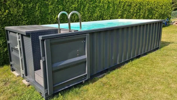 Containerbecken 6.2 x 2.5 m mit Jet Swim Gegenstromanlage
