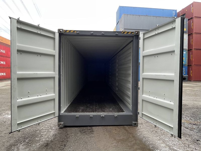40-Fuß-High-Cube-Open-Side-Containe