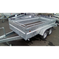 Robuster Metallanhänger, 2 Achsen, 253 x 134 x 50 cm, 750 kg, Lider 39394