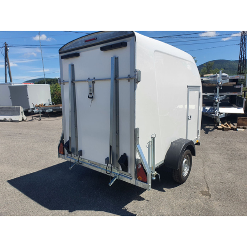Niewiadów F1334 Polyester-Transporter mit Ladefläche + Seitentür