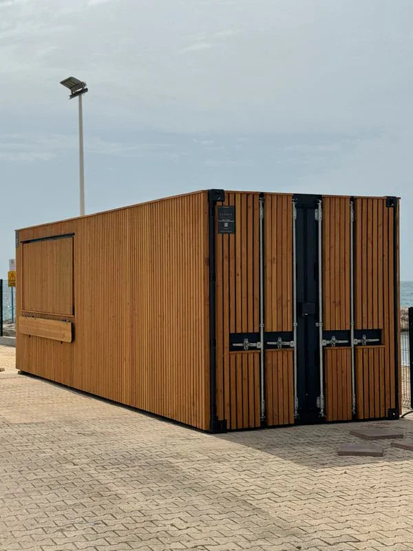 40-Fuß Ladencontainer – Imbissstand / Büro / Kiosk