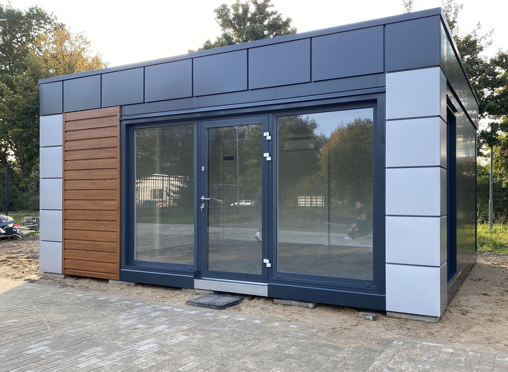 Bürocontainer vom Typ „London“, 6,00 x 5,00 m