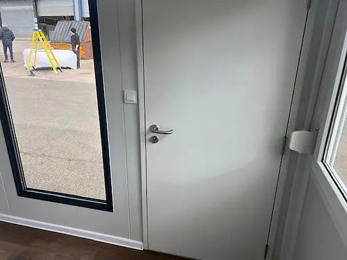 Tragbarer Bürocontainer mit Panoramafenstern (Ref: C3301)