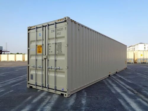 40-Fuß-High-Cube-Seecontainer (RAL 6102)