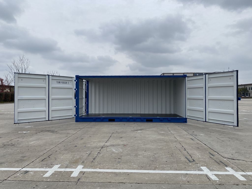 20-Fuß-Seecontainer mit offener Seite (Ref: 29002)