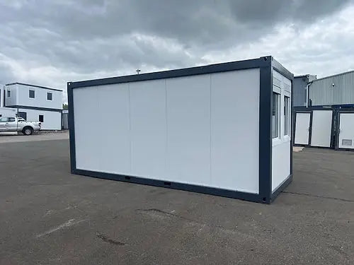 Tragbarer Bürocontainer mit Panoramafenstern (Ref: C3301)
